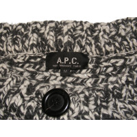 A.P.C. Strick aus Wolle in Grau