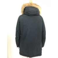 Woolrich Jacket/Coat in Blue