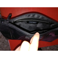 Armani Jeans Handbag Patent leather in Black