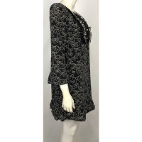 Red Valentino Robe en Soie en Noir