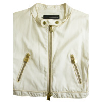 Dsquared2 Jacket/Coat Cotton in Cream