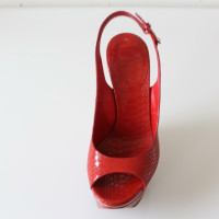 Casadei Sandals Leather in Red