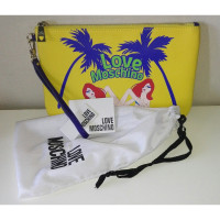 Moschino Love Clutch en Jaune