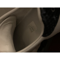 Gucci Schnürschuhe aus Baumwolle in Weiß
