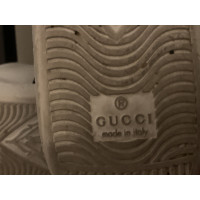 Gucci Chaussures à lacets en Coton en Blanc