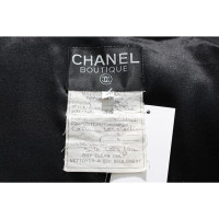 Chanel Jacke/Mantel aus Kaschmir in Schwarz