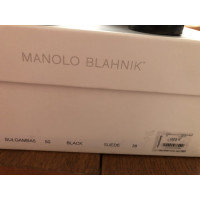 Manolo Blahnik Enkellaarzen Suède