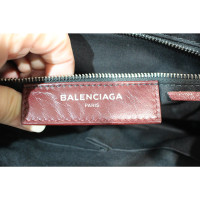 Balenciaga City Bag in Pelle in Bordeaux