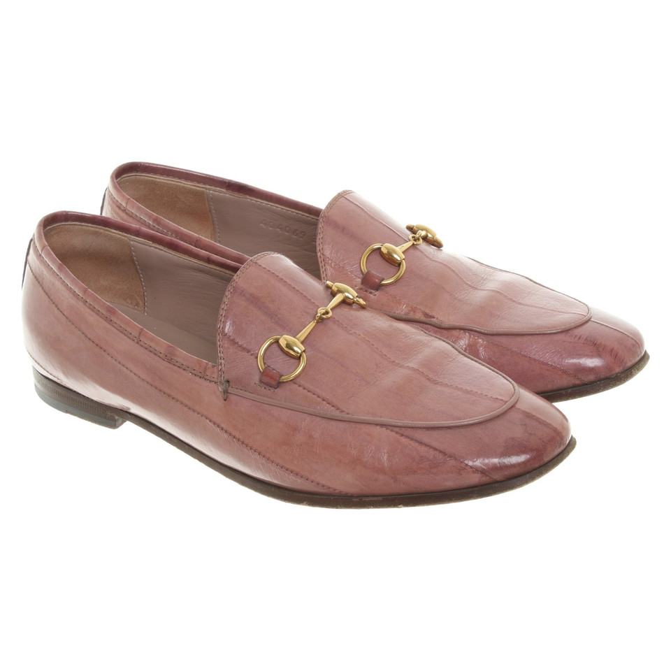 Gucci Loafers made of eel