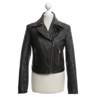 Versace Short jacket in biker style