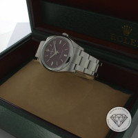 Rolex Watch Steel in Violet