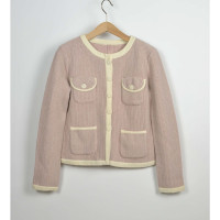 Twin Set Simona Barbieri Veste/Manteau en Laine en Nude