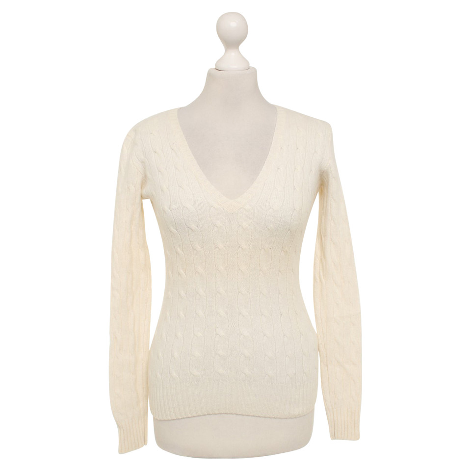 Ralph Lauren Cashmere sweater in cream