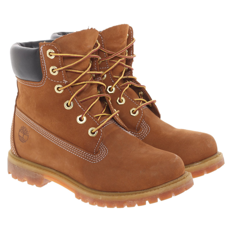 Timberland Ankle boots Leather in Brown