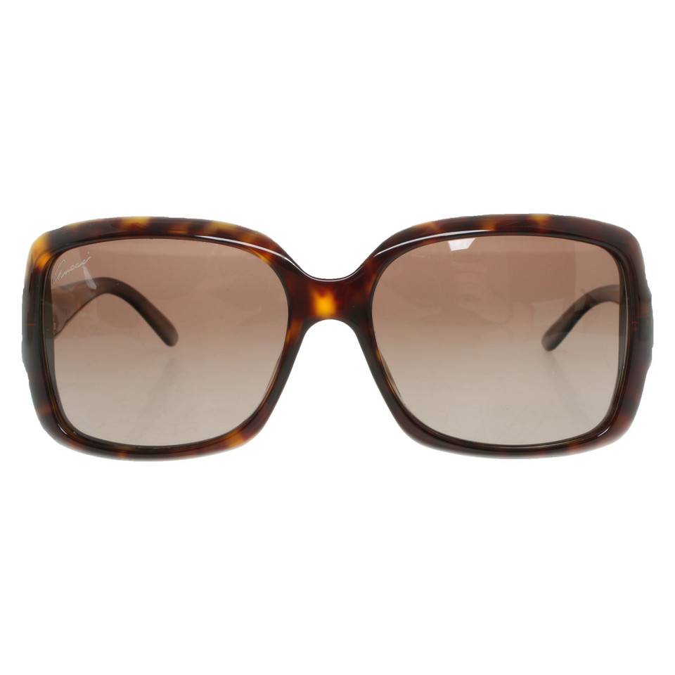 Gucci Sonnenbrille in Braun