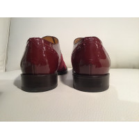 a.testoni Slippers/Ballerinas Suede in Bordeaux