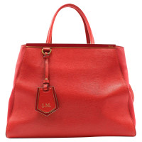 Fendi 2Jours Leather in Red