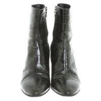 Dries Van Noten Ankle boots Leather in Green