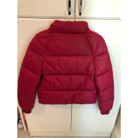 Dsquared2 Jacket/Coat Leather in Fuchsia