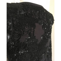 Markus Lupfer Kleid aus Baumwolle in Schwarz