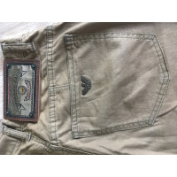 Armani Jeans Trousers Cotton in Brown