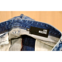 Moschino Love Jeans en Denim en Bleu