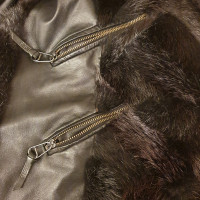 Versus Jacket/Coat Fur in Brown