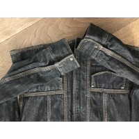 Gucci Jacke/Mantel aus Jeansstoff in Blau