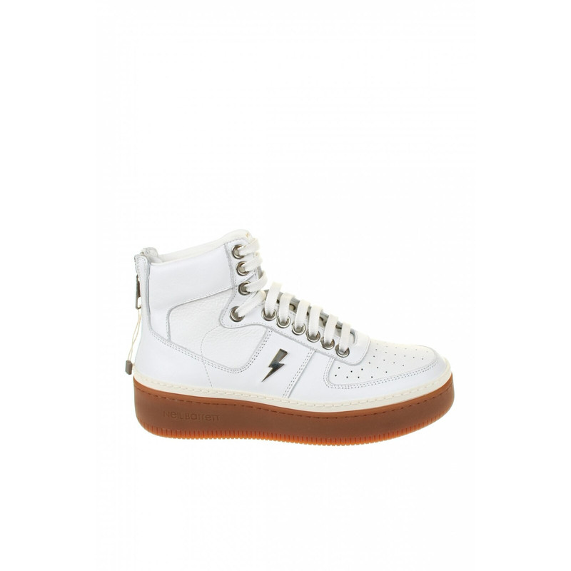 Neil Barrett Trainers Leather in White 