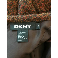 Dkny Skirt Wool in Brown