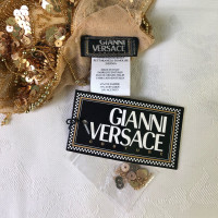 Gianni Versace Robe en Doré