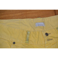 Pinko Shorts Cotton in Yellow