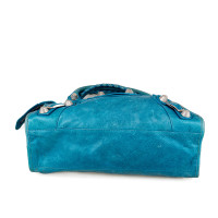 Balenciaga City Bag en Cuir en Turquoise