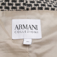 Armani Collezioni Kort jasje met houndstooth