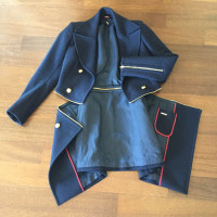 Dondup Jacke/Mantel aus Wolle in Blau