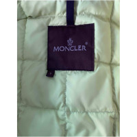 Moncler Jacke/Mantel aus Wolle in Grün