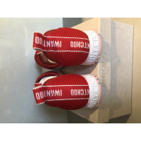 Jimmy Choo Sneakers aus Wildleder in Rot