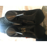 Gucci Boots Canvas in Black