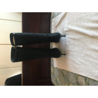 Gucci Boots Canvas in Black