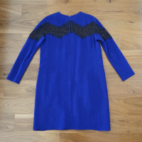 Carven Kleid aus Seide in Blau