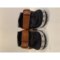 Marni Sandals Patent leather in Black