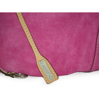 Abro Shoulder bag Suede in Pink