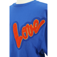Moschino Love Vestito in Cotone in Blu
