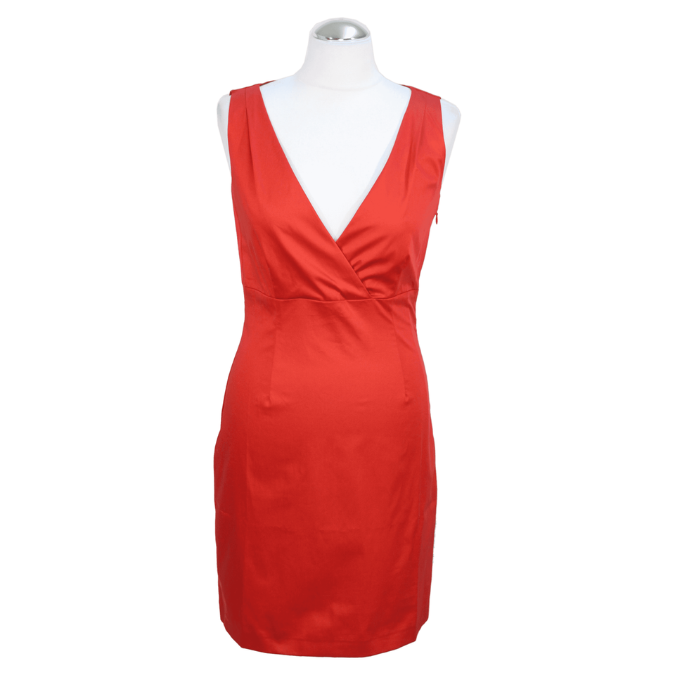 Moschino Love Kleid aus Baumwolle in Rot