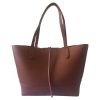Patrizia Pepe Shopper Leather in Brown