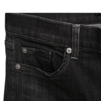 7 For All Mankind High-waist jeans in grey