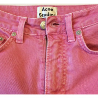 Acne Jeans Denim in Roze