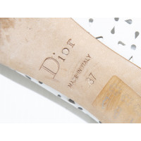 Christian Dior Pumps/Peeptoes aus Leder in Creme