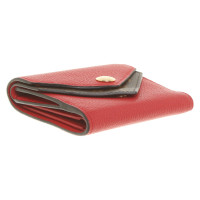 Louis Vuitton Täschchen/Portemonnaie aus Leder in Rot