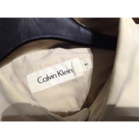 Calvin Klein Strick aus Baumwolle in Beige